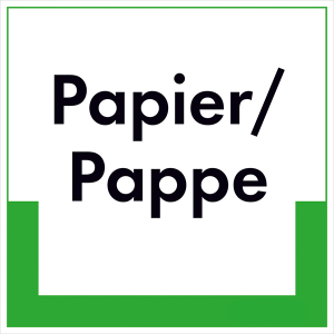 Kennzeichnungsschild Papier / Pappe (Maße (BxH)/Material: 100x100mm/Folie,selbstklebend/ umweltschonend (Art.Nr.: 35.6749))