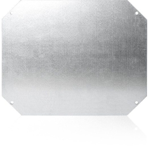Montageplatte, Stahlblech 320x250x1,5 mm
