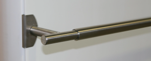 Purmo Faro/Kos Handtuchstange Stahl matt gebürstet (Variante: Baulänge: 300mm)