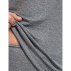 Medima Lingerie Kaschmir/Seide Damen-Hemd ohne Arm mittelgrau (Größe: S)