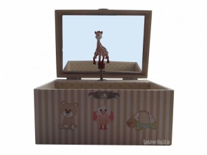 Kinder-Spieluhr, Sophie The Giraffe©, Trousselier