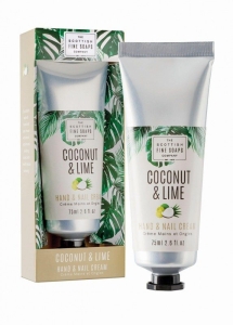 Coconut & Lime Hand- und Nagelcreme (75 ml)