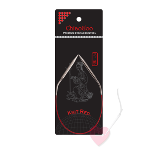 ChiaoGoo Rundstricknadel für Ämel und Stulpen 30cm (Stärke: 2,25mm)