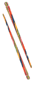 KnitPro Shawl Pin Stick aus Symfonie-Holz als Tuch- oder Haarnadel