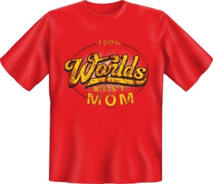Fun Shirt WORLDS BEST MOM (Größe:: S (42/44))