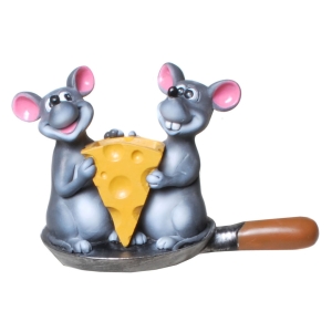 Mäuse in Bratpfanne Geldgeschenk Geschenk