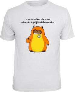 T-Shirt ICH HABE SCHLECHTE LAUNE (Größe:: S (42/44))