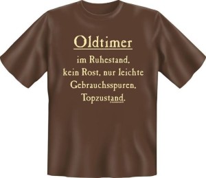 T-Shirt OLDTIMER IM RUHESTAND (Größe:: XXL (56))