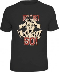 T-Shirt F**K 50 (Größe:: L (50/52))