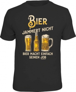 T-Shirt BIER JAMMERT NICHT (Größe:: XL (52/54))