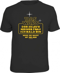 T-Shirt DAS WARS  Junggesellenabschied Bräutigam (Größe:: S (42/44))