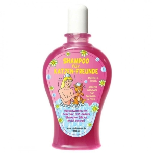 Shampoo für Katzen Freunde Scherzartikel Geschenk 350 ml