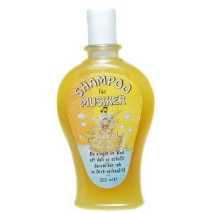 Shampoo für Musiker Scherzartikel Geburtstag Geschenk 350 ml