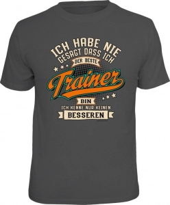 T-Shirt DER BESTE TRAINER (Größe:: M (46/48))