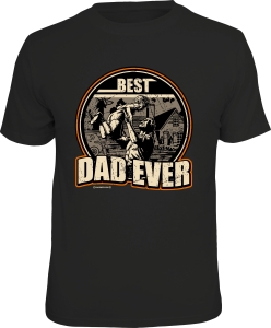 T-Shirt BEST DAD EVER (Größe:: XL (52/54))
