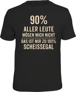 T-Shirt IST MIR 100% SCHEISSEGAL (Größe:: XL (52/54))