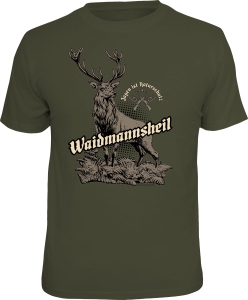 T-Shirt JAGEN IST NATURSCHUTZ WAIDMANNSHEIL (Größe:: S (42/44))