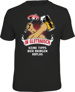 Fun Shirt IM GLUTRAUSCH GRILLEN T-Shirt Spruch witzig Geschenk (Größe:: S (42/44))