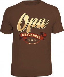 T-Shirt Opa des Jahres (Größe:: S (42/44))