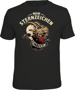 T-Shirt MEIN STERNZEICHEN KEINBOCK (Größe:: L (50/52))
