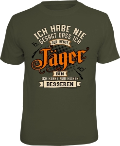 T-Shirt DER BESTE JÄGER (Größe:: S (42/44))