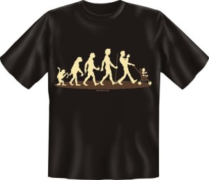 T-Shirt EVOLUTION PAPA VATER BABY DAD PARTY Shirt Fun Kinderwagen (Größe:: S (42/44))