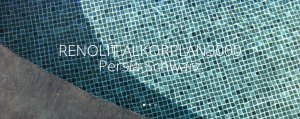 Schwimmbadfolie ALKORPLAN 3000, Persia schwarz (Renolit Alkorplan 3000 Persia schwarz: Rolle mit 25 lfdm, Breite 165 cm, 41,25 m²)