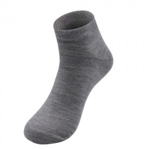 Alpaka Sneaker Socken für Damen und Herren toller Sommerlook (Farbe: Silber 45-48)