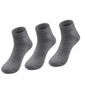 3er Pack Alpaka Sneaker Socken für Damen und Herren toller Sommerlook (Farbe: Silber 45-48)