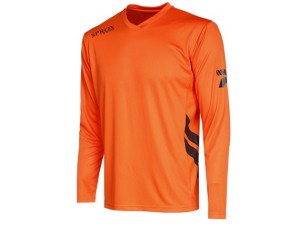 Fussball-Langarm-Trikot - Sprox 105 - orange (Größe - Langarm-Fußballtrikot Sprox 105 orange: 3XS)