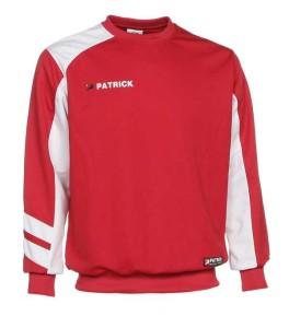 Trainingssweater VICTORY110 v.PATRICK rot/weiß (Größe: L)