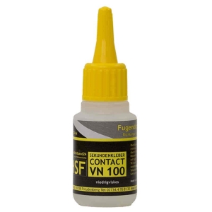 HSF - VN100 Sekundenkleber / dünnflüssiger Cyanacrylatkleber für Gummimaterialien, Kunststoff und EPDM Elastomeren