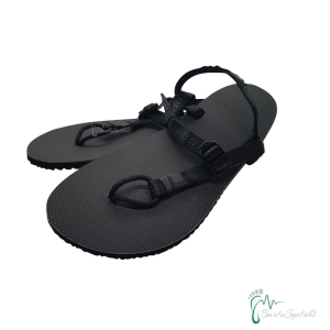 aborigen Sandals - Huarache Totem V2 schwarz - federleicht (Größe: EU 39 / 25,3 cm - 25,9 cm)