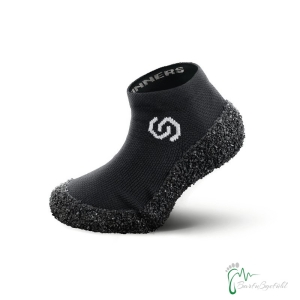 Skinners Socks  Kinder-Barfussschuhe - Socken mit Sohlen und Zehenschutz - weiß (Größe: EU/FR 26-27  cm 15,7-17)